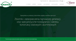 Desktop Screenshot of kapeo.com.pl